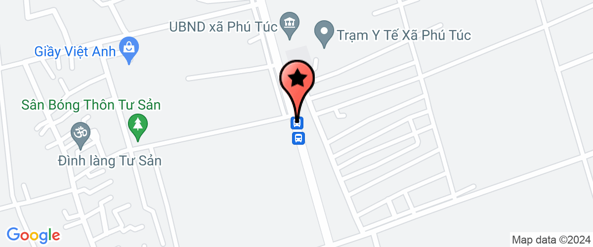 Map go to guot may tre lA Hong Ky Xa Phu Tuc Co-operative