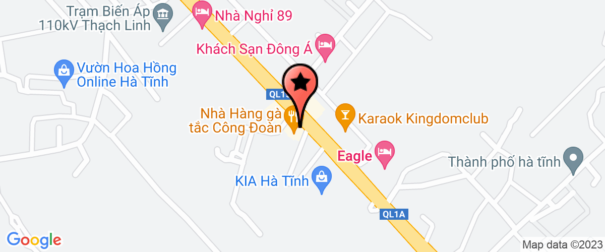 Map go to Duong Hong International Company Limited