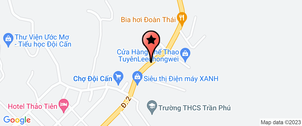 Map go to Thanh Ngoc Trading And Production Company Limited