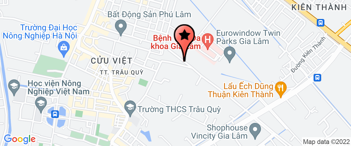 Bản đồ đến Công Ty TNHH Dịch Vụ Tổng Hợp Kiên Thành