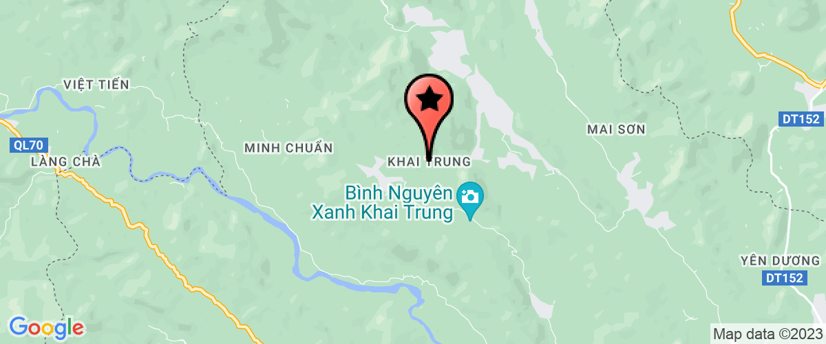 Map go to Doi thue so 2 - Xa Khai Trung