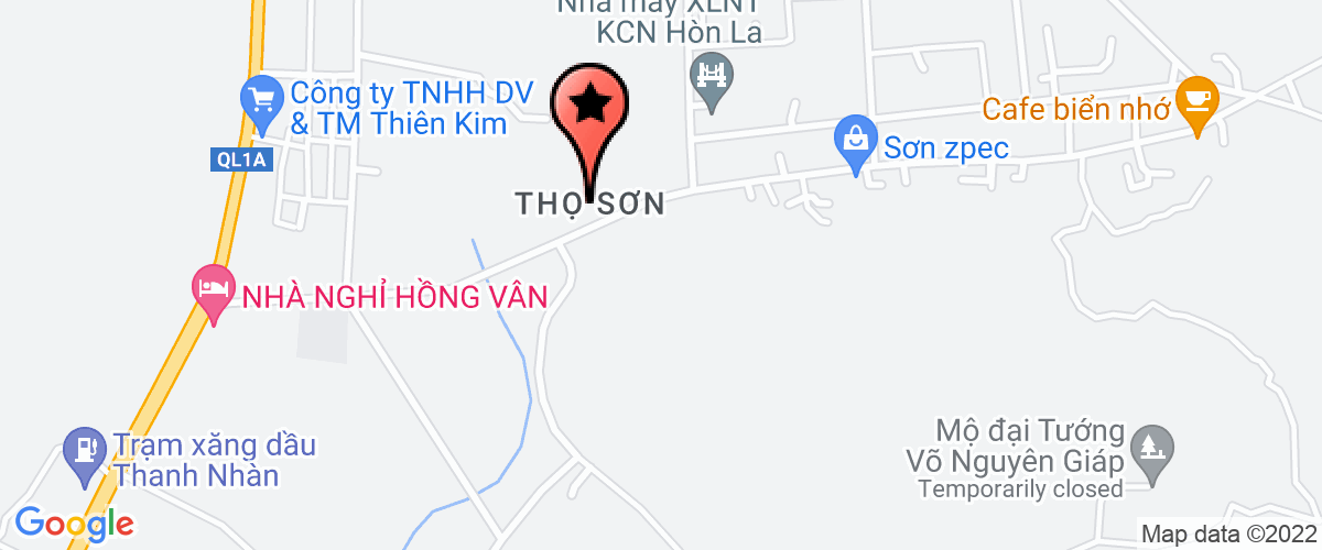 Map go to Tmth Phuoc Thinh Company Limited