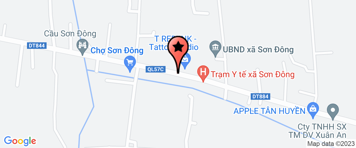 Map go to Duong Hoang Thanh One Member Limited Company