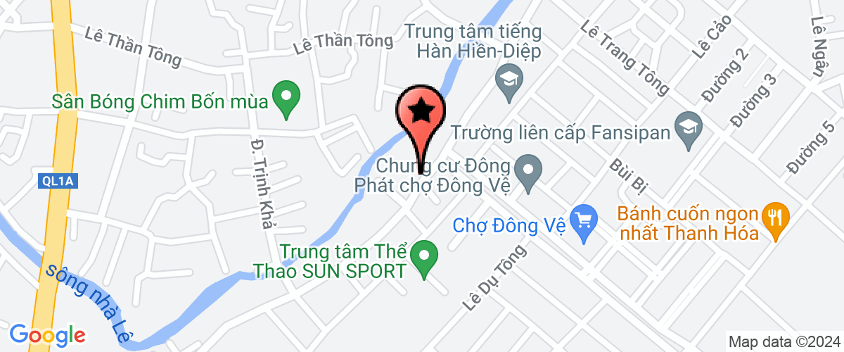 Map go to Ha Thanh Plaza Company Limited
