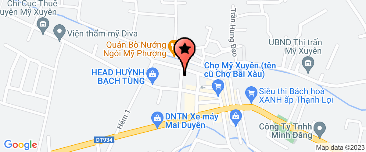 Map go to uy Ban Mat Tran To Quoc My Xuyen District