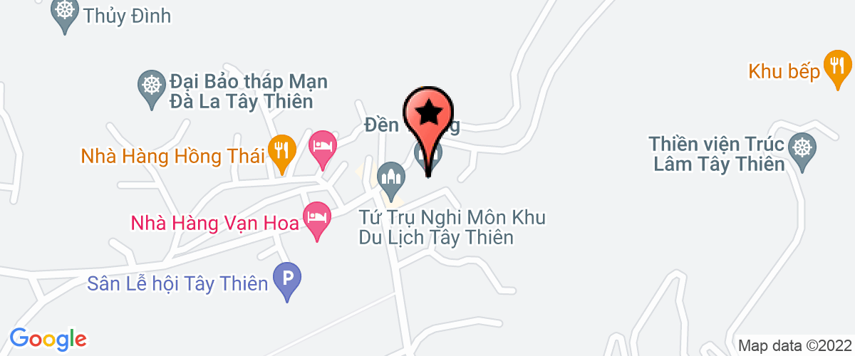 Map go to Lac Hong - Tay Thien Joint Stock Company