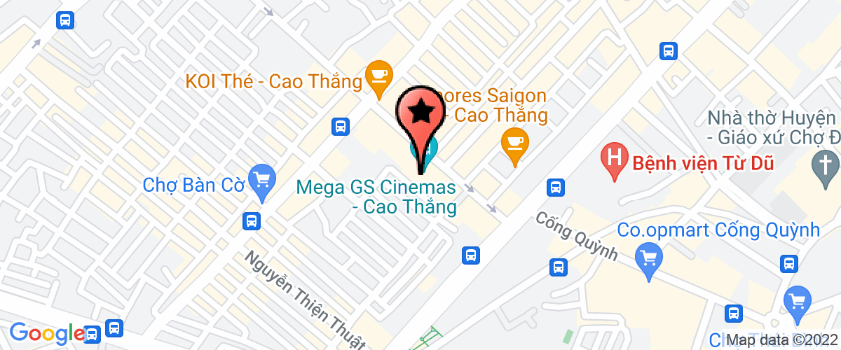 Map go to Mega Gs Communication Company Limited