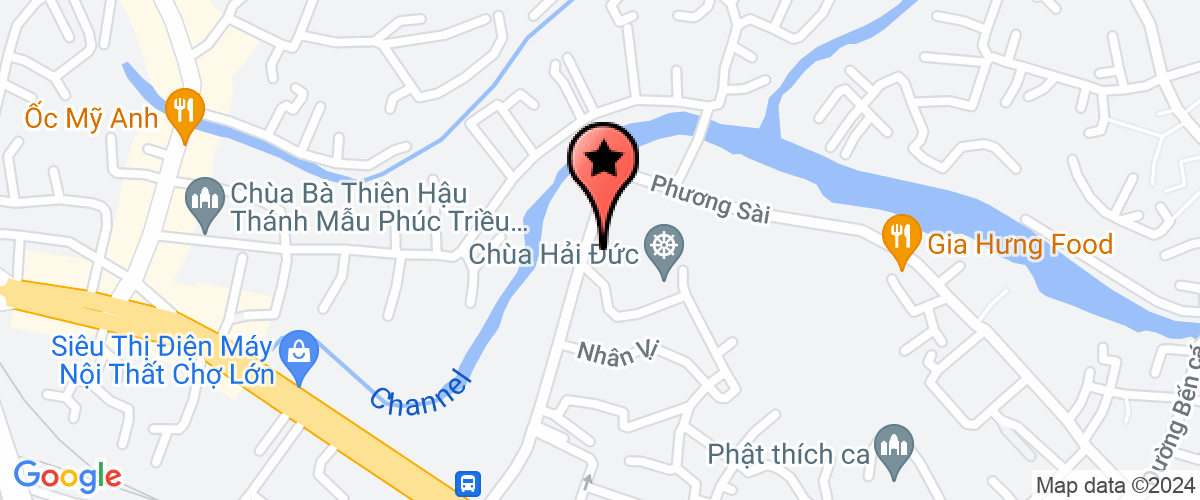 Map go to Thuan Thien Servicing and Trading Pharmaceutical Company Limited