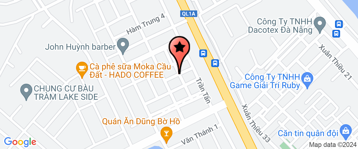 Map go to Bao bi nuoc giai khat Crown Da Nang Company Limited