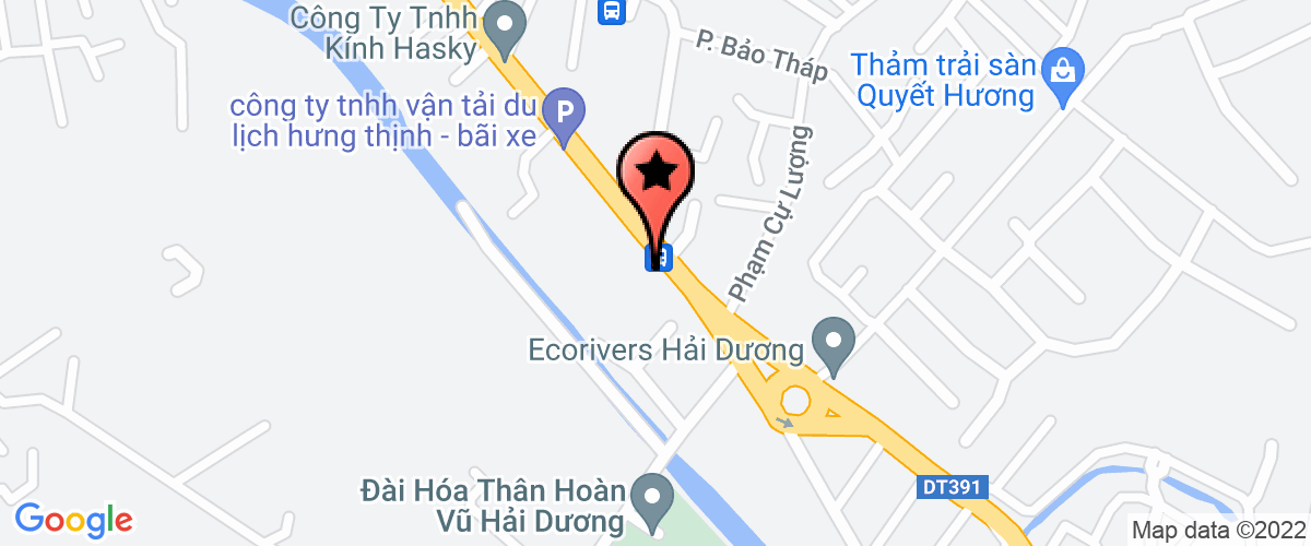 Map go to Hai Hung Hd Investment Joint Stock Company