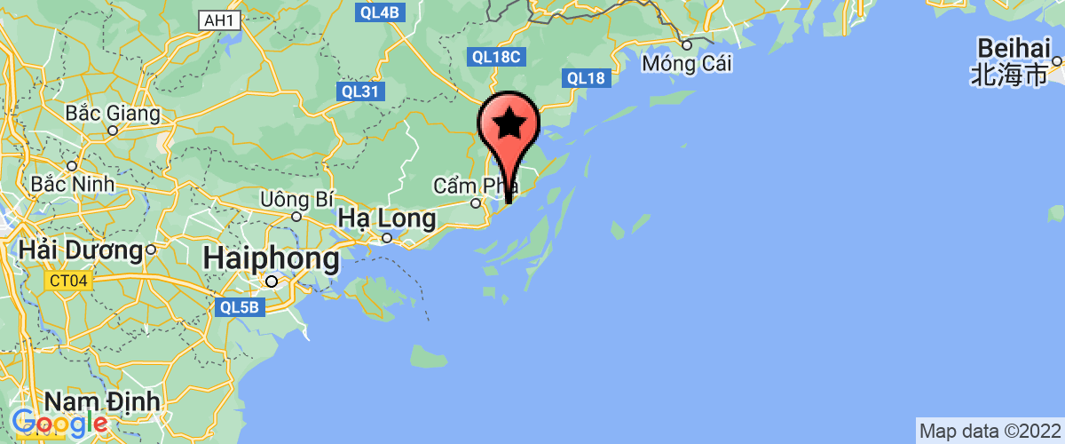 Map go to Phuong Thanh Vinh - Van Don Quang Ninh Company Limited