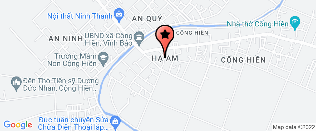 Map go to Cong Hien Elementary School