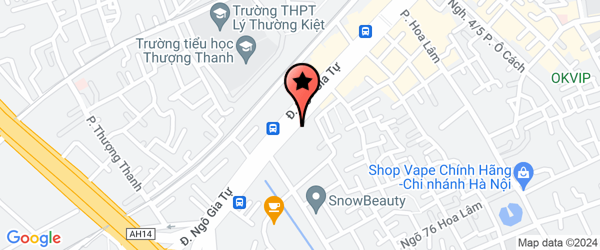 Map go to Meditek VietNam Company Limited
