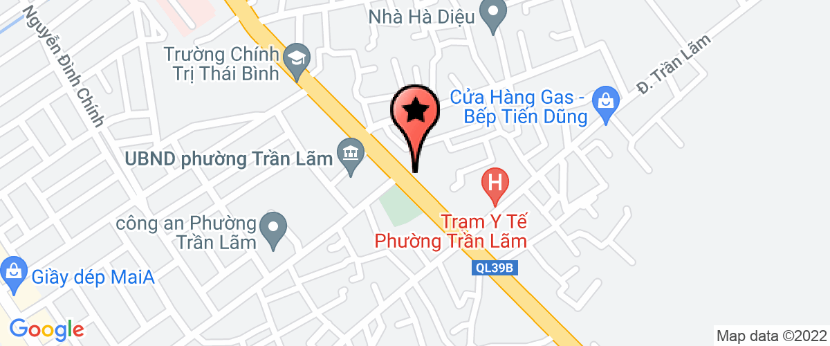 Map go to T&T Thai Binh Trading And Construction Company Limited
