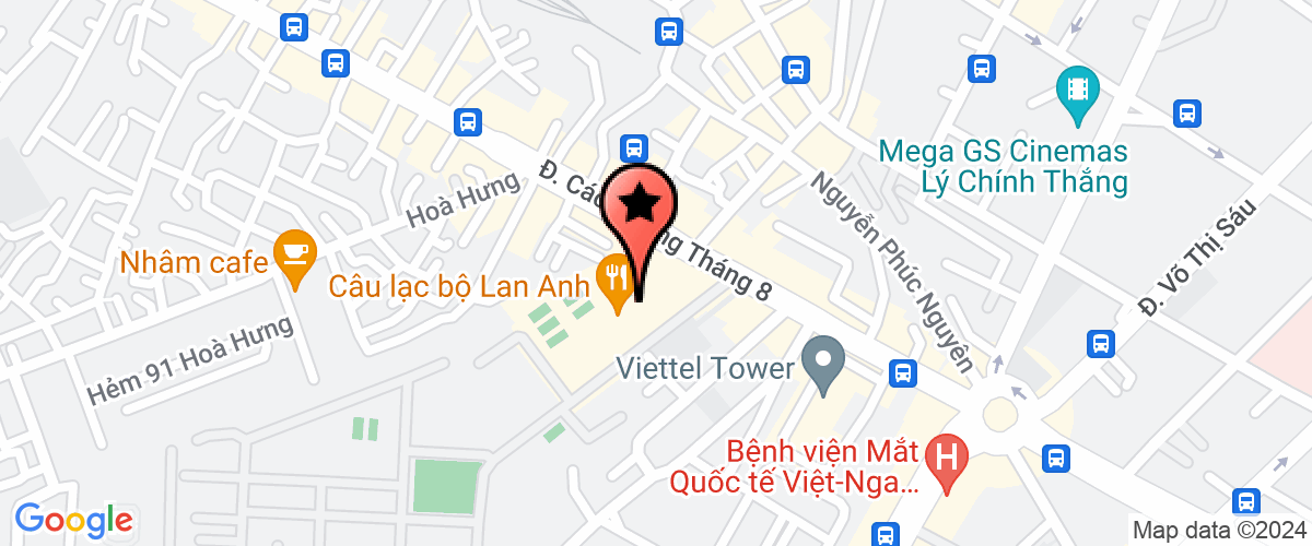 Map go to Pham Nguyen Sport Company Limited