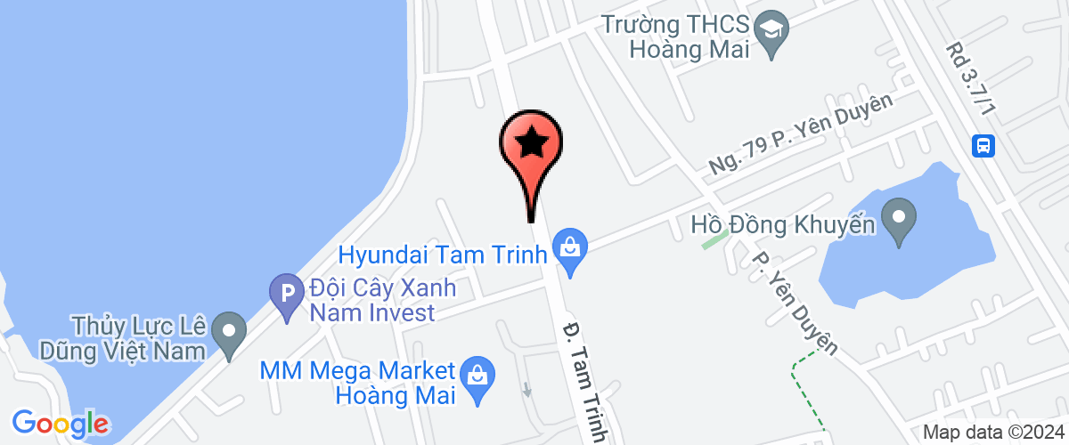Map go to T&t Ha Noi  Investment and Trading Company Limited