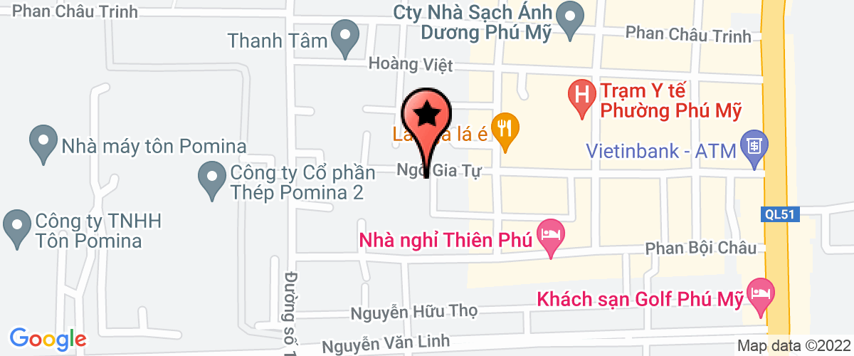 Map go to Tan Vinh Phu My Transport Service Company Limited