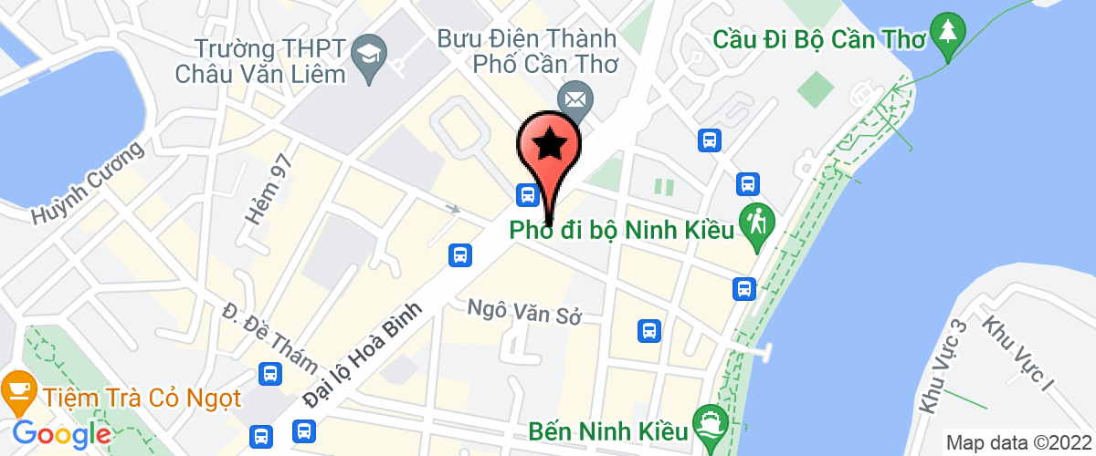 Map go to Thanh Pho Can Tho VietNam Post Corporation Post