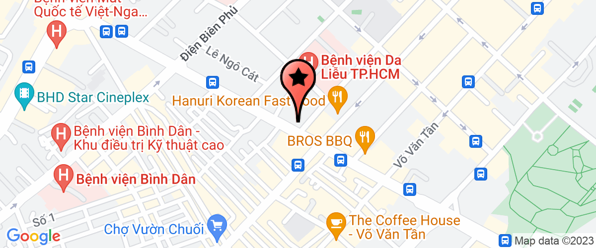 Map go to Kim Cang Media Advertising Services Company Limited