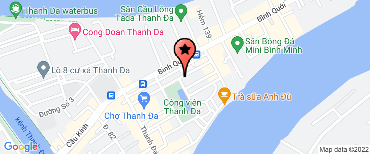 Bản đồ đến Công Ty TNHH Kinh Doanh Khách Sạn Bình An