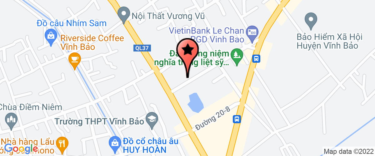 Map go to Truong Tho Sam Wine Joint Stock Company