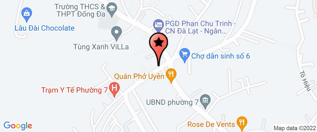 Map go to Da Lat Team Services And Travel Company Limited
