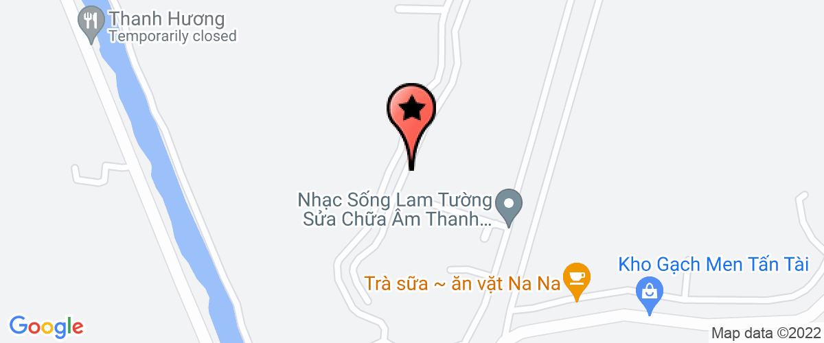 Map go to UBND xa My Phuoc Tay