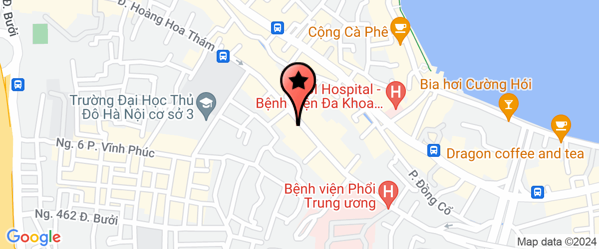Map go to Vi Dieu Phap Hanh Thien Ha Noi Company Limited