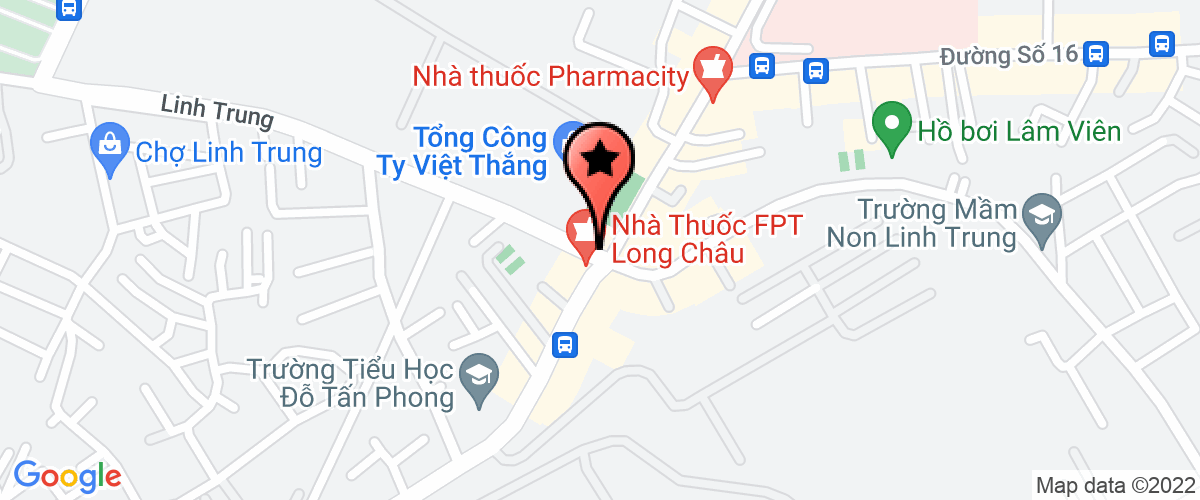 Map go to Viet Thang Corporation