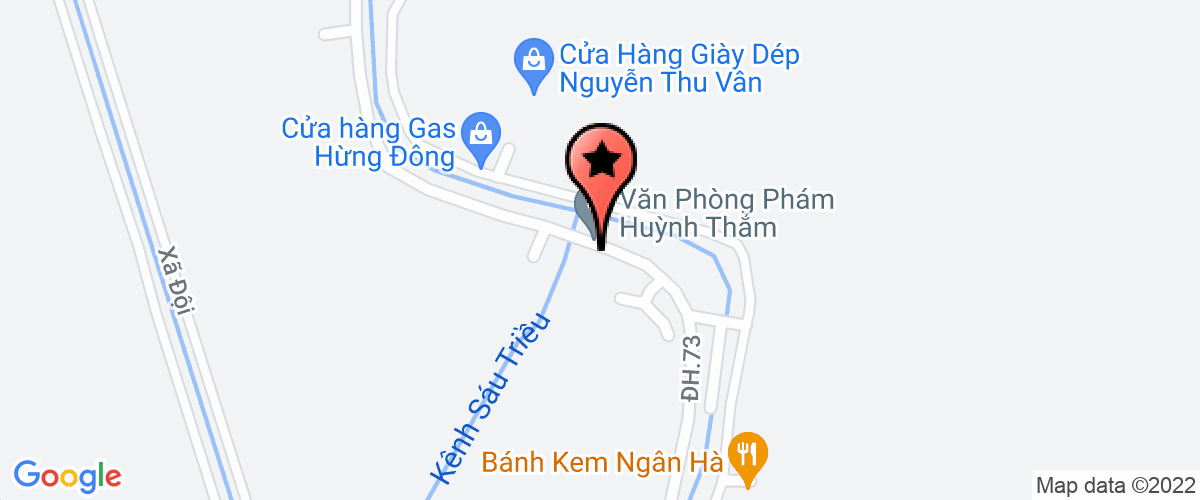 Bản đồ đến Công ty TNHH SX - TM - XNK Nam á
