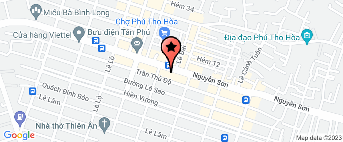 Map go to Vang Kim Van Business Private Enterprise