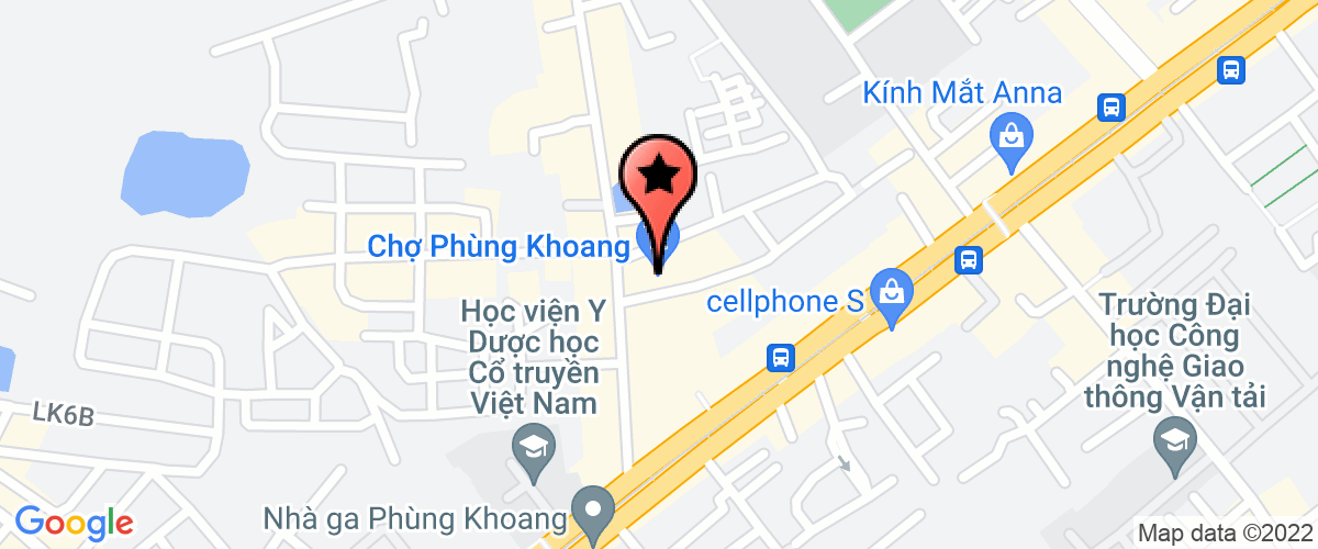 Map go to Hoang Lan Trading And Service Company Limited