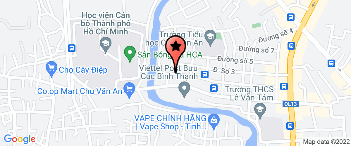 Bản đồ đến Công Ty TNHH Thương Mại Dịch Vụ Sản Xuất Nội Thất Chánh Hưng