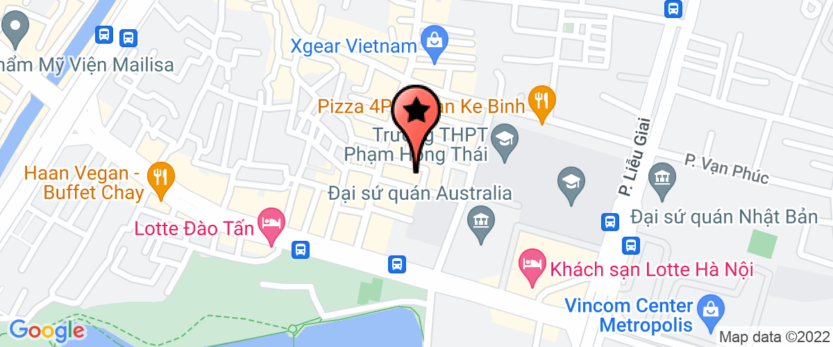 Map go to VietNam General Services And Investment Joint Stock Company