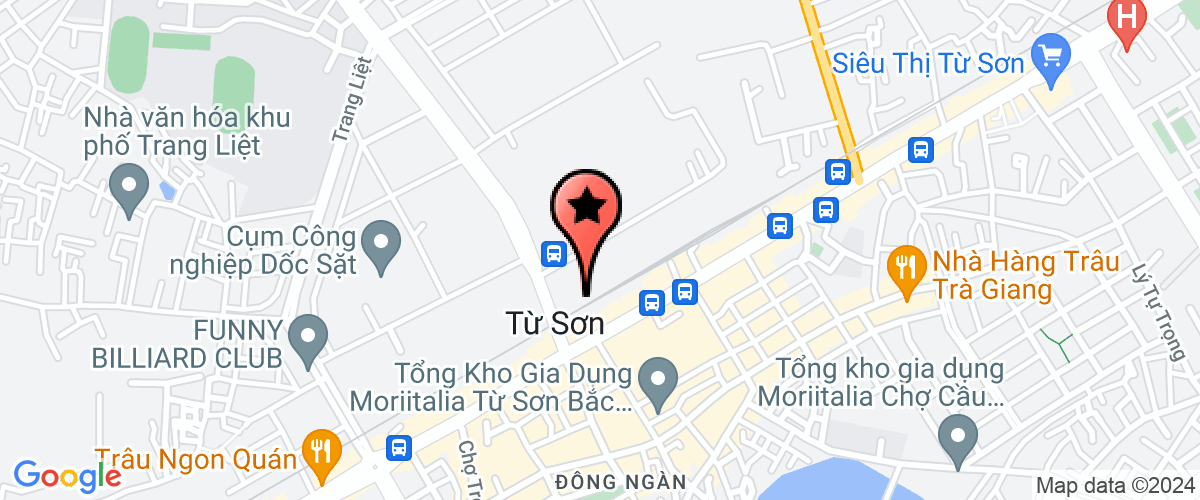 Map go to co phan Hung Phong Company