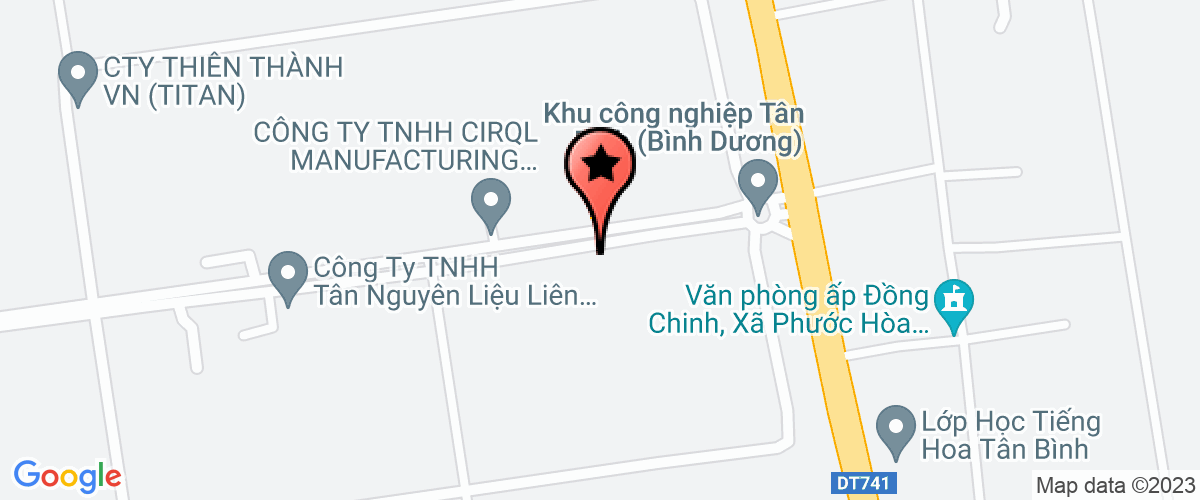 Map go to Kim Phat Binh Duong Company Limited
