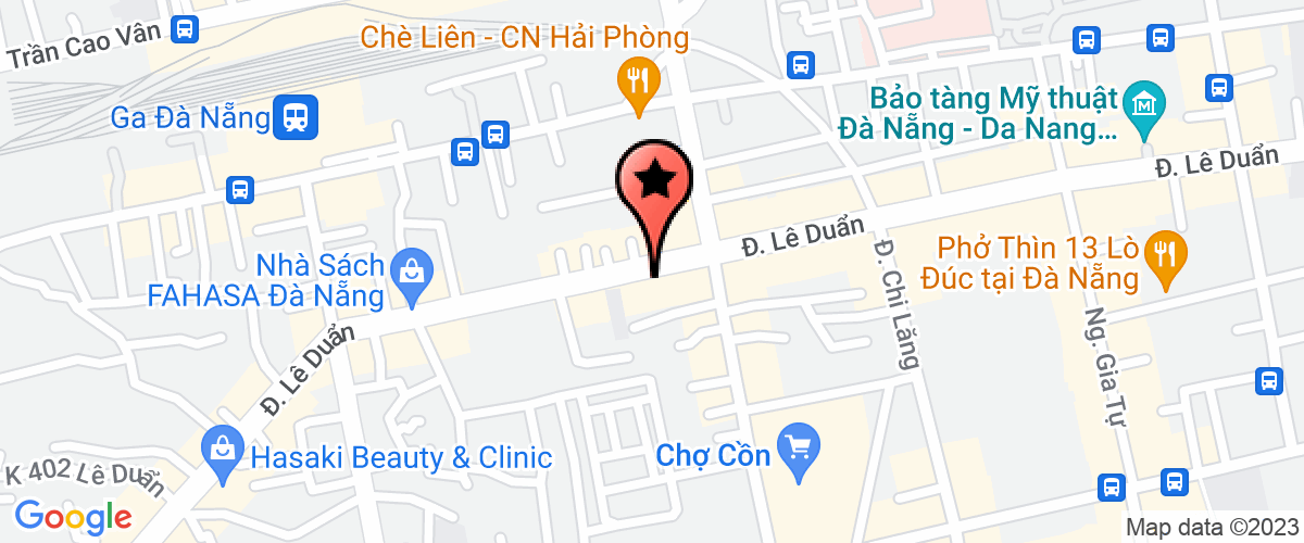 Map go to Tu van ky thuat sinh hoc moi truong va quyen so huu tri tue Da Nang Center