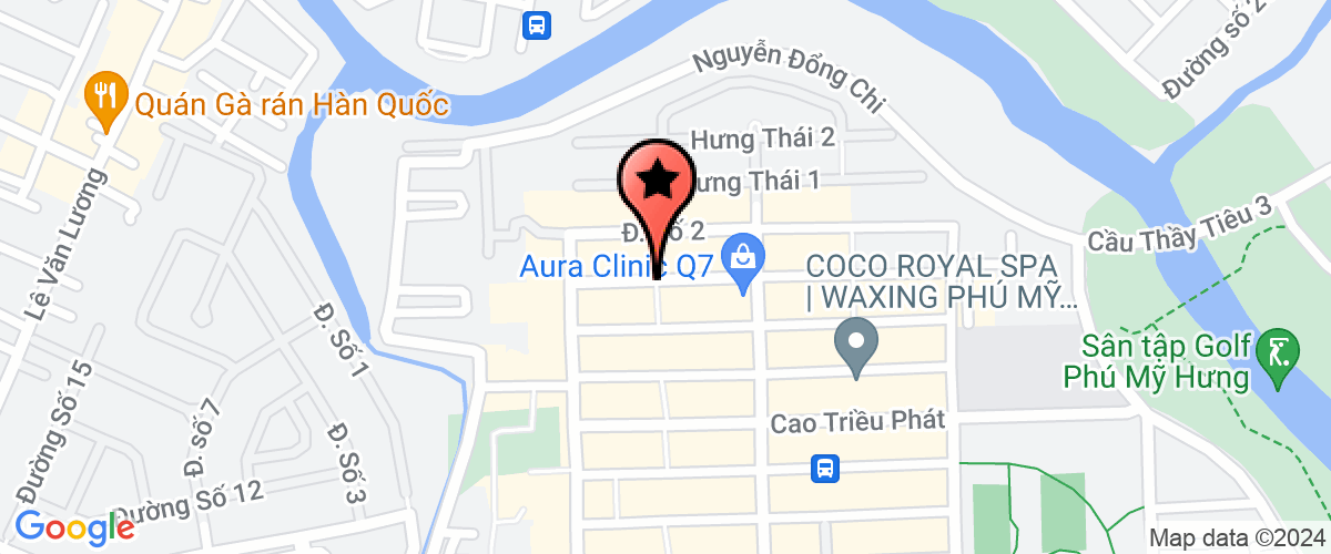 Map go to CTy  VietNam Nhung Ngay Nghi Travel Limited