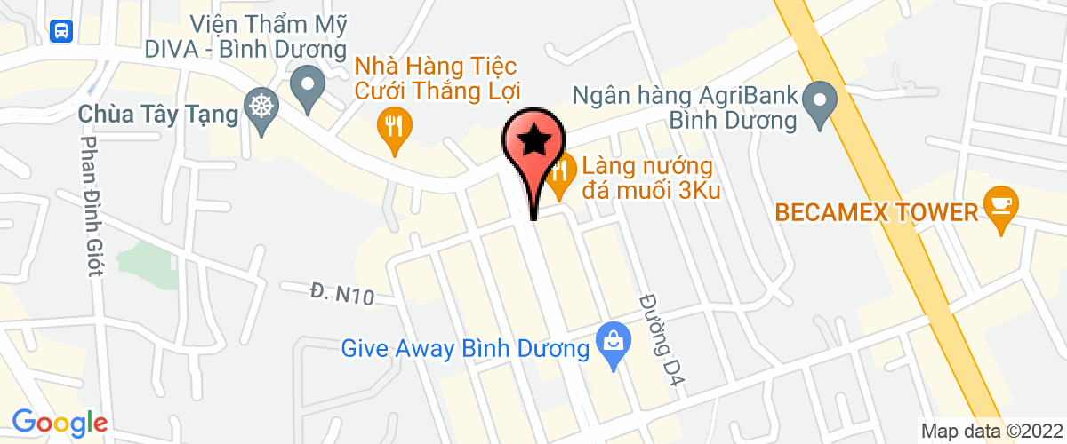 Map go to Phuoc Dien. Company Limited