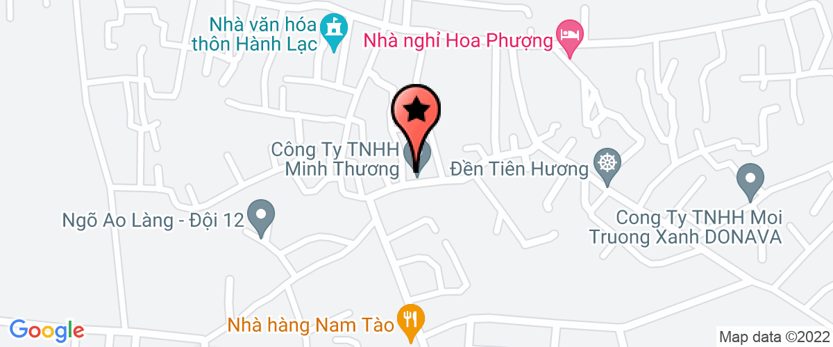 Bản đồ đến Công ty TNHH Minh Thương