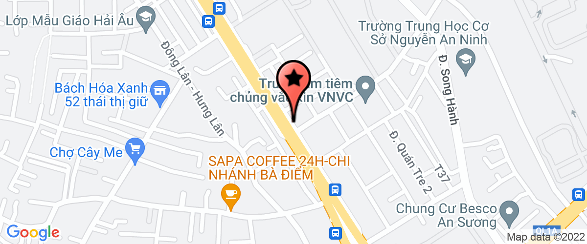 Map go to Thuy Moc Cosmetics Company Limited