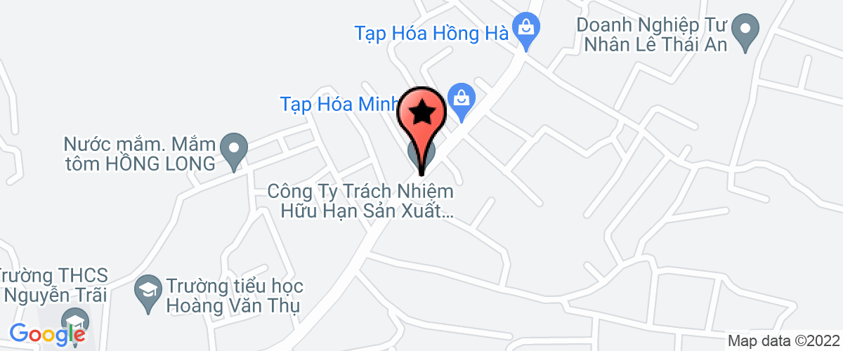 Map go to Hung Vinh Production Company Limited