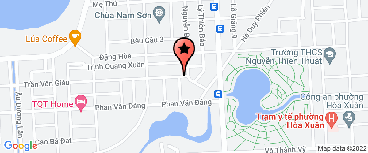Map go to Thien Su Construction Trading and Service Company Limited