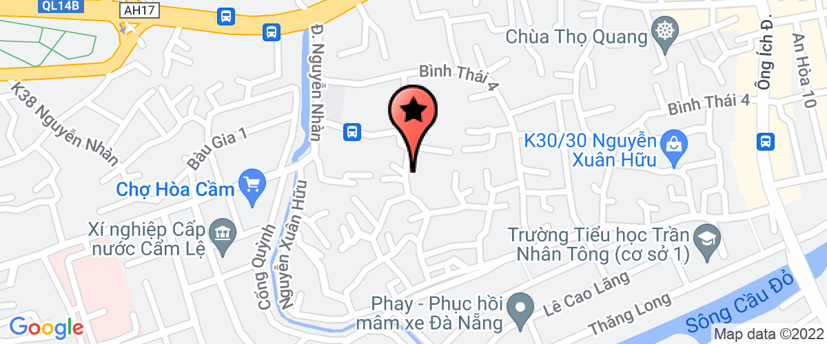 Map go to Tam Binh Thai Trading And Production Company Limited