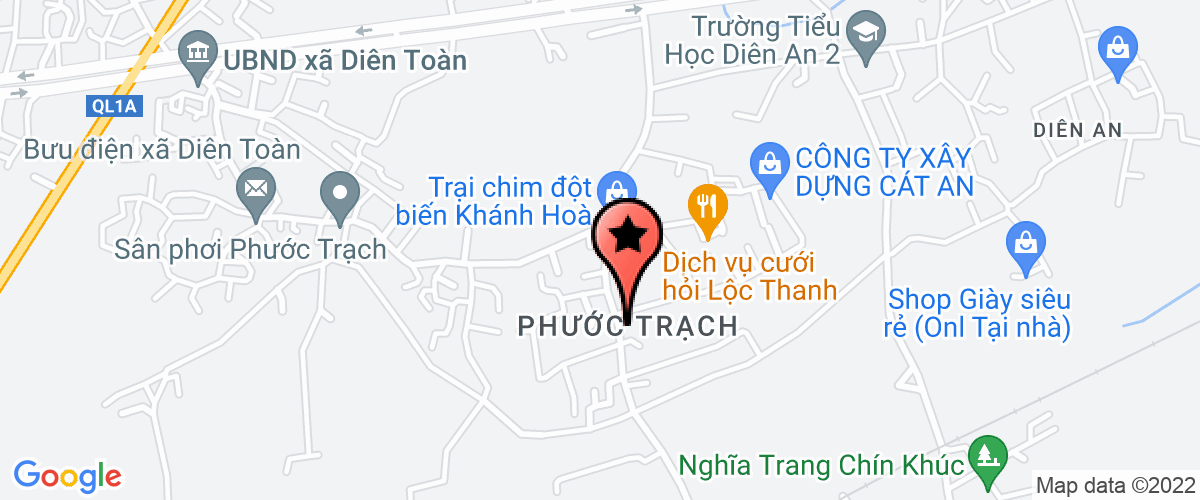 Map go to Vinh Cam Ranh Construction Investment Joint Stock Company