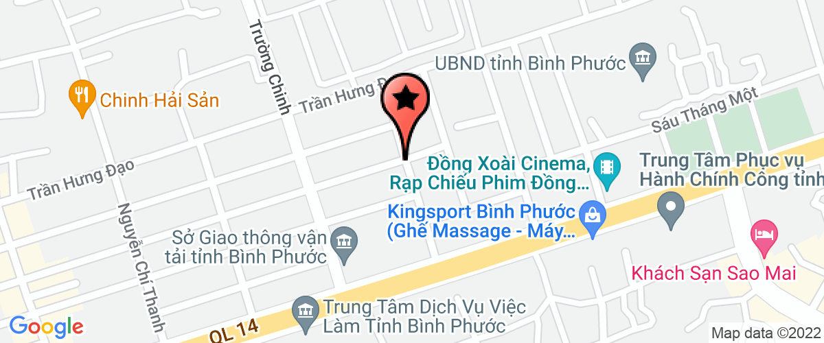 Bản đồ đến Công ty TNHH Quang Minh