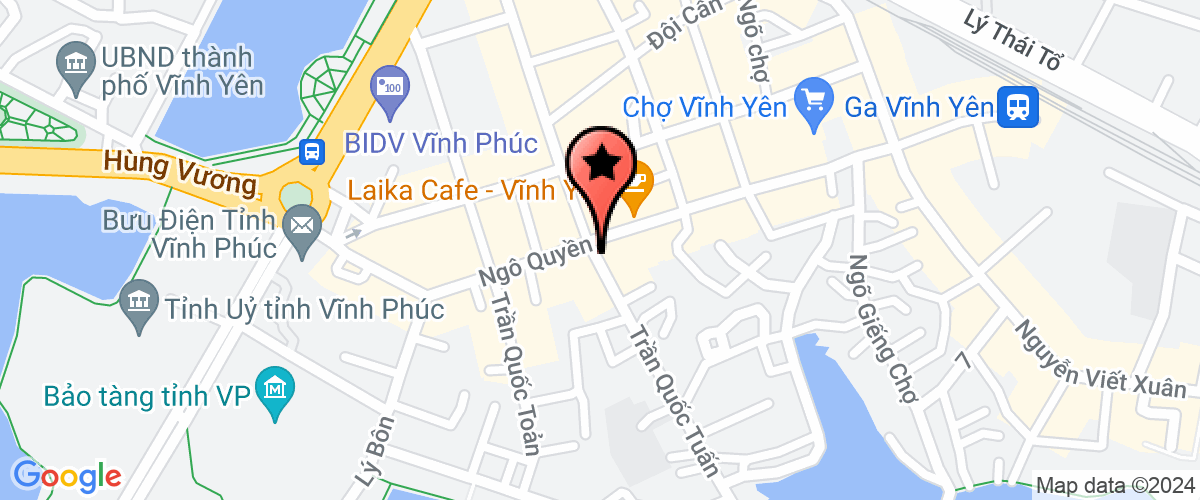 Map go to Hoang Linh Technical And Trading Company Limited