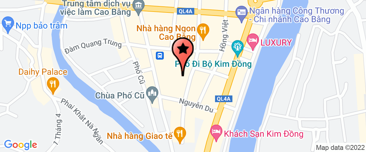 Map go to Xuan Chung Construction Private Enterprise