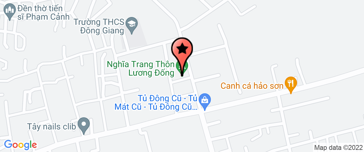 Map go to Thai Binh Cotton Joint Stock Company
