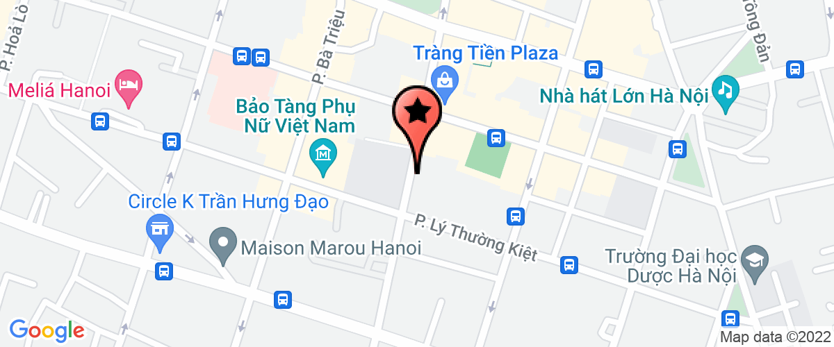 Map go to Nam Ha Viet Thai Joint Stock Company